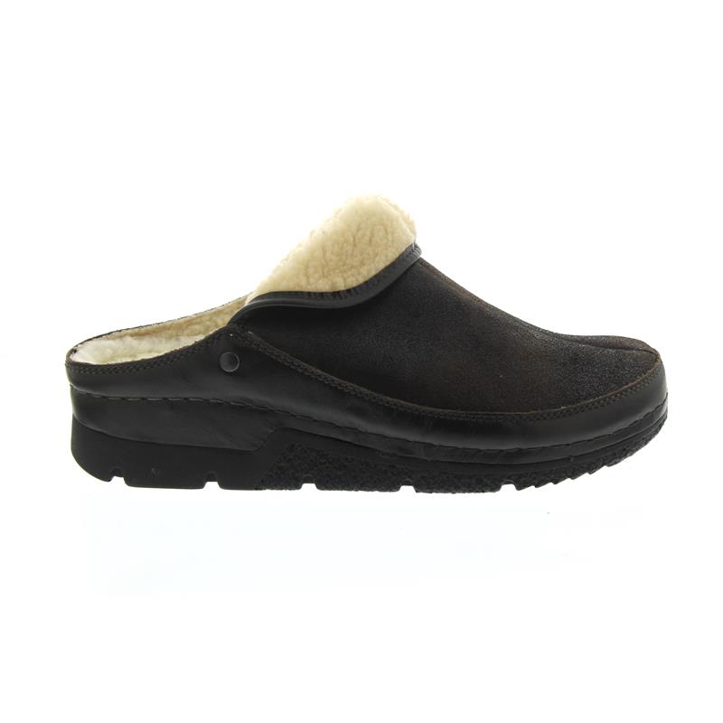 Berkemann Remonda Clog, dunkelbraun, Doubleface, Fußbett aus G Schurwolle, Weite G aus dd3c5d Berkemann Remonda Clog, dunkelbraun, Doubleface, Fußbett aus G Schurwolle, Weite G aus dd3c5d