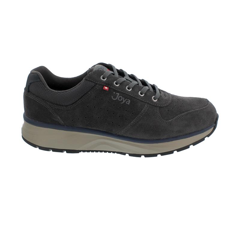 Pre-owned Joya Dynamo Classic M Dark Grey, Velour Leather/textile,air-sole,category In Gray