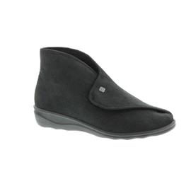 Romika Romisana 106, Suede (Romiseta), schwarz, Warmfutter, Weite H 70046-74-100