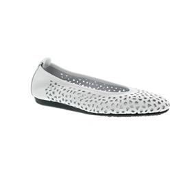 Arche Ballerina, Lilly, Vachette Fast (Glattleder), weiss (Blanc), Latexsohle