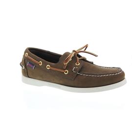 Sebago Docksides, Nubuk, dark brown, Men 7000GA0-901 vorher 727-58