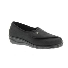 Romika Romisana 104, Suede (Romiseta), schwarz, Klettverschluss 70044-74-100