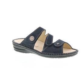 Finn Comfort Lazise, Pantolette, Buggy (Nubukled.), darkblue 3430-046048
