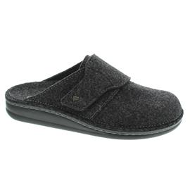 Finn Comfort Tirol, Wollfilz, Anthrazit, Klettverschluss 6500-416168