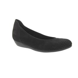 Arche Ballerina Onara, Nubuck, schwarz (Noir)