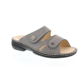 Finn Comfort Torbole, Pantolette, Oldbrass, grau (Stone) 2571-477150