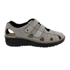 Berkemann Larena, grau, Nubuk, Halbschuh 3100-980