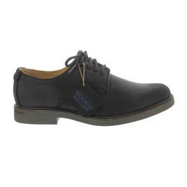 Sebago Turner Lace Up WP, Black Leather WP 810-260