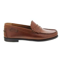Sebago Plaza II, Penny-Loafer, Brown Oiled Waxy Leather B616101