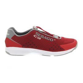 Sebago Cyphon Sea Sport, Red / Grey Textile B821006 Men