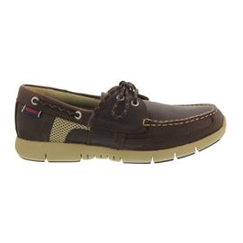 Sebago Kinsley Two Eye, Dk. Brown Leather B130238 Men