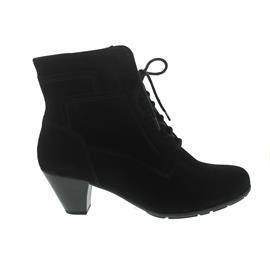Gabor Stiefelette, Nubuk Oil (Micro), schwarz, Hovercraft-Sohle 75.644.17