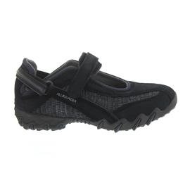 Allrounder Niro, Klettverschluss, C. Suede 10/Flyknite 10, Veloursled. kombi., Fume / Fume N819