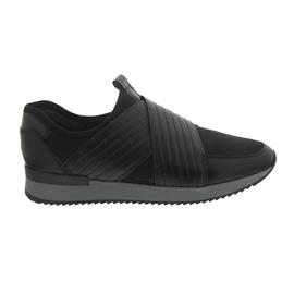 Gabor Sneaker, Effekt Met. EL / Nappa, schwarz, Best Fitting, Wechselfußbett 74.421.67