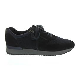 Gabor Sneaker, Samtch/Coat HT/Met, pazifik/denim, Best Fitting, Wechselfußbett 74.420.16