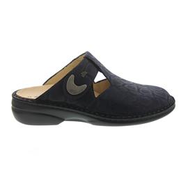 Finn Comfort Belem, Clog, Wipeg (Nubuk bedruckt), Atlantic, Klettverschluss 2555-554041