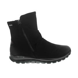 Gabor Rollingsoft, Nubuk Oil (Tex), GaborTex-Protection, schwarz (Mel.) Wechselfußbett 76.957.47