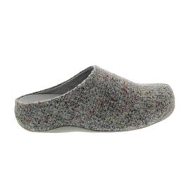 FitFlop Shuv Felt Clog, Textile, Soft-Grey 193-482