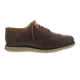 Sebago Smyth Wing Tip, Brown Leather, Ortholite Fussbettung B130276 Men