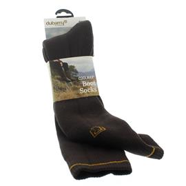 Dubarry Coolmax Boot Socks Long, Brown 9624-02