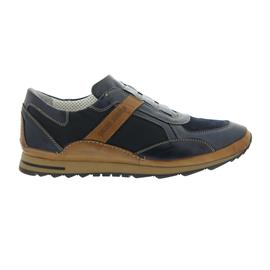 Galizio Torresi Sneaker, Foulard Blu - Tessuto Blu, navy/marine, Wechselfußbett 412474