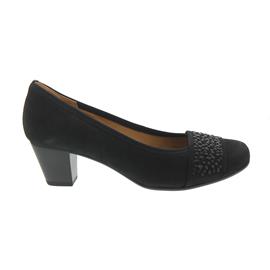 Gabor Pumps, Samtchevreau, pazifik, 50mm Absatz, Best-Fitting, Soft & Smart 85.482.16