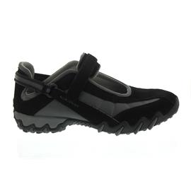 Allrounder Niro, Klettverschluss, C. Suede 1/Fabric 52, Veloursled. kombi., Black N819