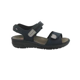 Berkemann Leni, dunkelblau, Nubuk, Sandale, Weite F-J 3102-320