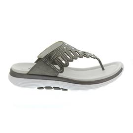 Rollingsoft Zehensteg-Pantolette, Velour Tobago, marder 86.918.20