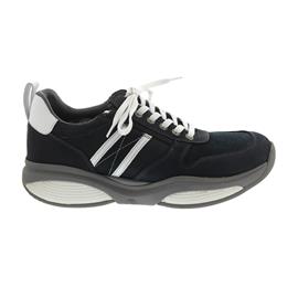 Xsensible SWX3 Sneaker, Stretch-Silky Leather, Navy / White, Vario-Fussbett, Weite GX 30027.2.248