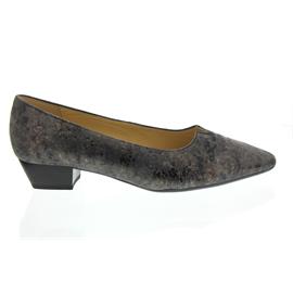 Gabor Pumps, Metallic Old, dark-grey, Weite F, 30mm Abs. 95.130.69