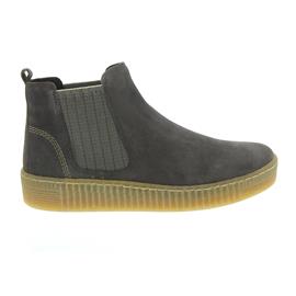 Gabor Chelsea-Boot, Dreamvelour (Micro), wallaby/beige (natur),Wechselfußbett, Best-Fitting 93.731.12
