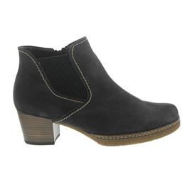 Gabor - Comfort Athen, Bootie, Dreamvelour, dark-grey (S.n/Ama/Mi) Wechselfußbett, Weite G 96.661.39 Gabor - Comfort Athen, Bootie, Dreamvelour, dark-grey (S.n/Ama/Mi) Wechselfußbett, Weite G 96.661.39
