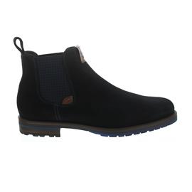 Galizio Torresi Chelsea-Boot, Seta (Velourleder), Inchiostro (dunkelblau), Wechselfußbett 324288