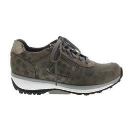 Xsensible Jersey Sneaker, Stretch-Leather, Carbon Stars, Vario-Fussbett, Weite GX 30042.2.858