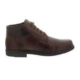 Galizio Torresi Bootie, Foulard (Glattleder), Nougat-Noce, Futter echt Lammfell, 620076