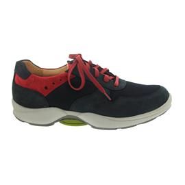 Ganter Helios, Nubuk-Sportytex, Kork-Fußbett, Aktiv Vario, navy/red, Weite H 258423-3140