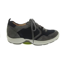Ganter Hali, Aktiv Vario, Casualvel.-Leder, graphit / navy, Kork-Fußbett, Weite H 208232-6331