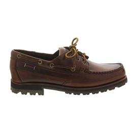 Sebago Vershire Three Eye, Full-Grain-Leather, Brown Cinnamon, Men 7000GG0-922