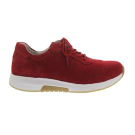 Rollingsoft Sneaker, Nubuk, rubin, Wechselfußbett 26.945.48