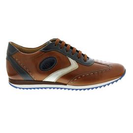 Galizio Torresi Sneaker, Vegas (Glattleder), cuoio / bianco / blu, 316380