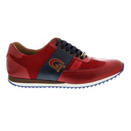 Galizio Torresi Sneaker, Foulard / Seta (Glatt- / Nubukleder), rot / blau, 315880
