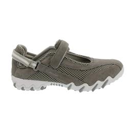 Allrounder Niro, Klettverschluss, C. Suede 52 / Sandwich 08, Piomba / Stratus (grau) N819
