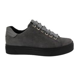 Semler Alexa, Sneaker, S-Chev/M-Nappa, grau-anthrazit, Vario-Fussbett, Weite H A5015-471-860