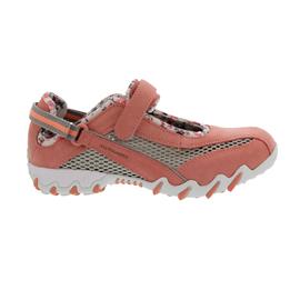 Allrounder Niro, Klettverschluss, C. Suede 21 / Open Mesh 05, Salmon / Cool Grey N819