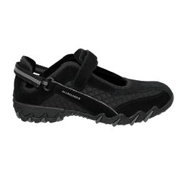 Allrounder Niro, Klettverschluss, C.Suede 1 / W.Mesh 84, Black / Black N819