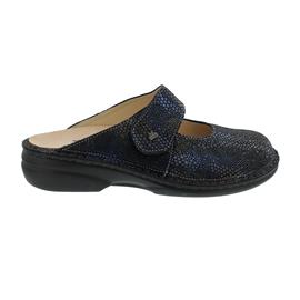 Finn Comfort Stanford - Clog, Klettverschluss, Paloma (Nubuk), azur 2552-653372