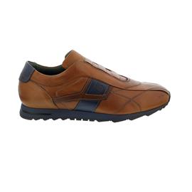 Galizio Torresi Slipper, Vegas / Indio (Glattleder), cuoio-blu, Wechselfußbett 313998