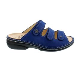 Finn Comfort Menorca-S, Nubukleder, Kobalt (blau), Weichbettung 82564-007440