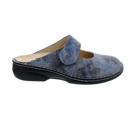 Finn Comfort Stanford - Clog, Klettverschluss, Hippie (gepr. Nappaleder), jeans 2552-672124